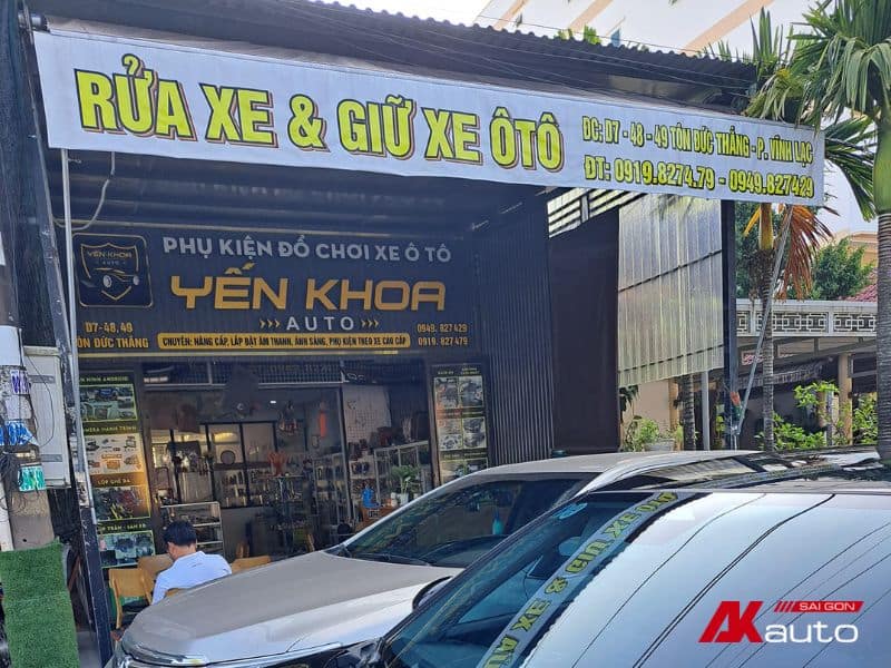 Lắp camera hành trình Kiên Giang Yến Khoa Car Care Detailing