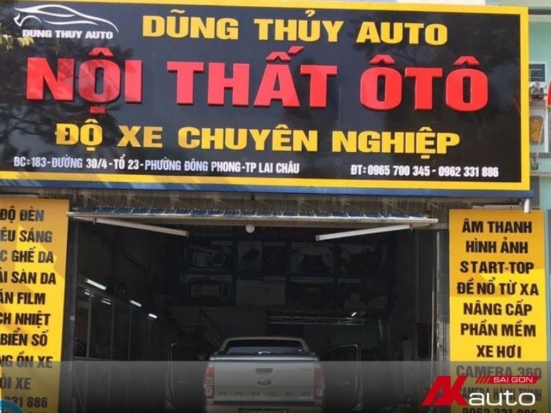 Top 4+ trung tâm lắp camera hành trình Lai Châu uy tín 3 Nội thất ô tô Dũng Thủy chuyên lắp camera hành trình Lai Châu
