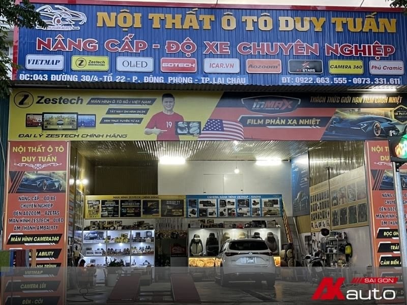 Top 4+ trung tâm lắp camera hành trình Lai Châu uy tín 1 Nội thất ô tô Duy Tuấn chuyên lắp camera hành trình Lai Châu