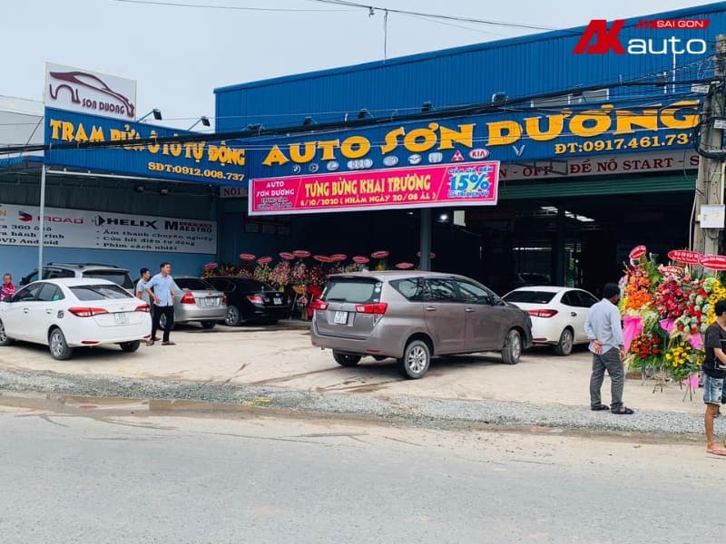 Top 4 Trung tâm chuyên lắp camera hành trình Long An Uy Tín 100% 1 Ô Tô Sơn Dương