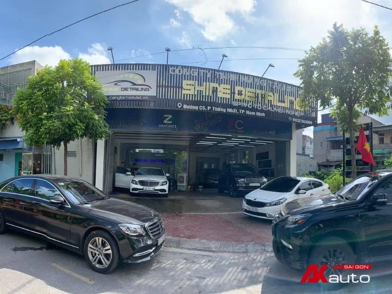 TOP 5+ Địa chỉ chuyên lắp camera hành trình Nam Định ĐẢM BẢO UY TÍN 2 Lắp camera hành trình Nam Định Shine Detailing