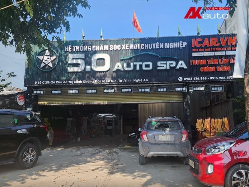 Top 4+ Trung tâm chuyên lắp camera hành trình Nghệ An Chuyên Nghiệp Nhất 3 lắp camera hành trình Nghệ An 5.0 Auto Spa