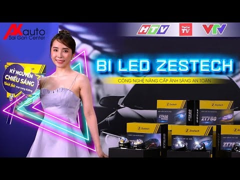 Độ Đèn Bi Led Zestech Cho Xe Ô Tô - Đánh Giá Từ Diễn Viên Xinh Đẹp Quỳnh Nga | AKauto