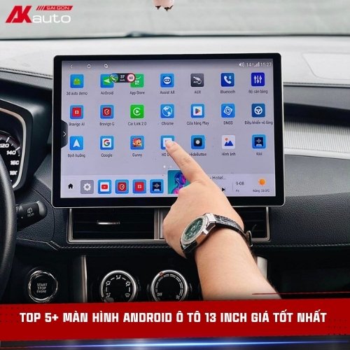 Màn hình android ô tô 13 inch