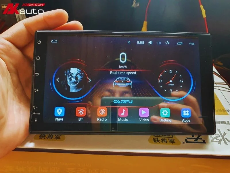 Top 4+ màn hình android ô tô 7 inch bán chạy nhất thị trường 2 Màn hình Carfu 7 inch
