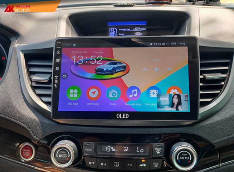 Màn hình android ô tô 7 inch Oled C2