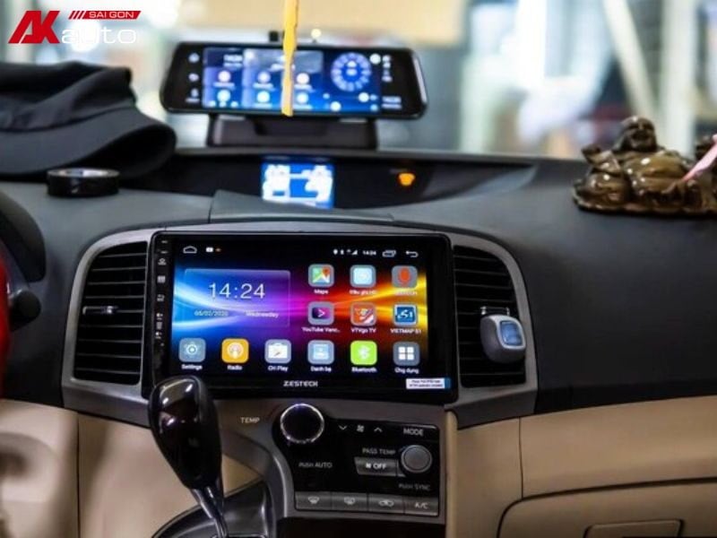 Top 4+ màn hình android ô tô 7 inch bán chạy nhất thị trường 4 Màn hình android zestech xe Toyota