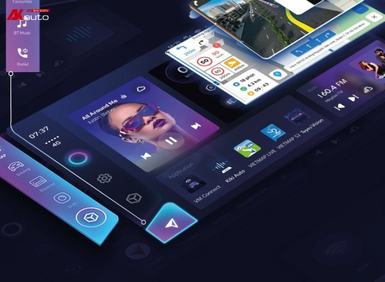 Màn hình android ô tô 9 inch Teyes CC3 2K