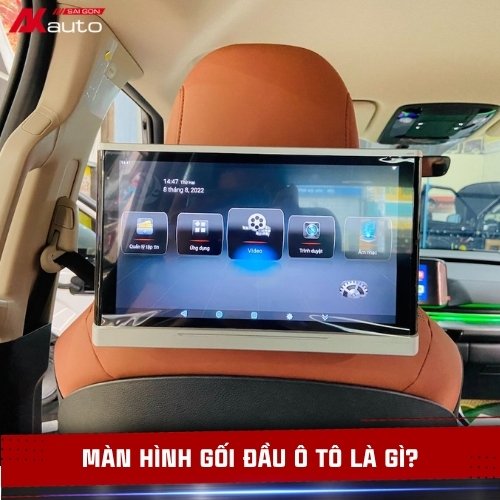 Tìm hiểu về màn hình gối đầu ô tô