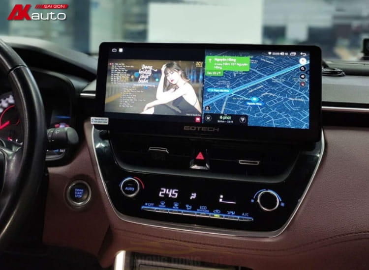 Màn hình ô tô 12.3 inch Gotech GT EVO