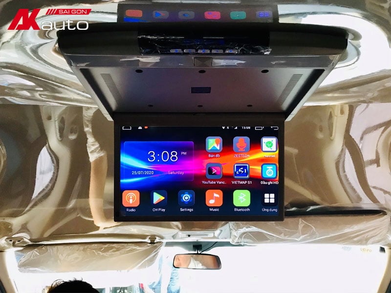 Màn Hình Ốp Trần Ô Tô