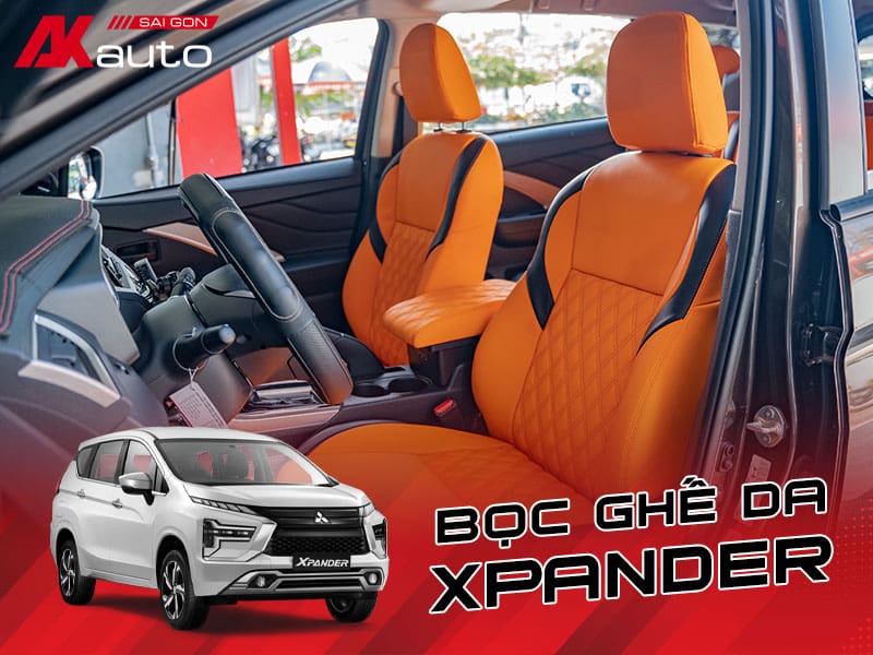 Bọc ghế da cho nội thất Xpander