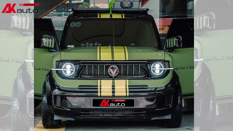 Mẫu độ VF3 Green Beast cá tính