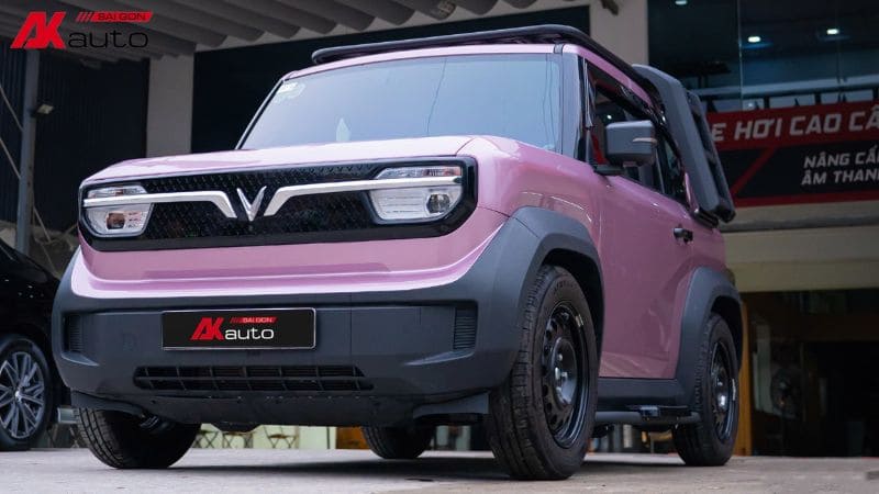 Vinfast VF3 đổi màu nội thất tại AKauto