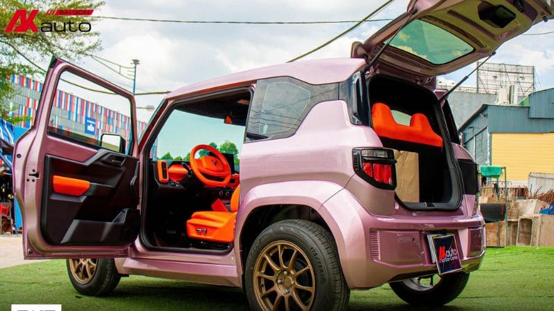 Mẫu độ VF3 đổi màu nội thất