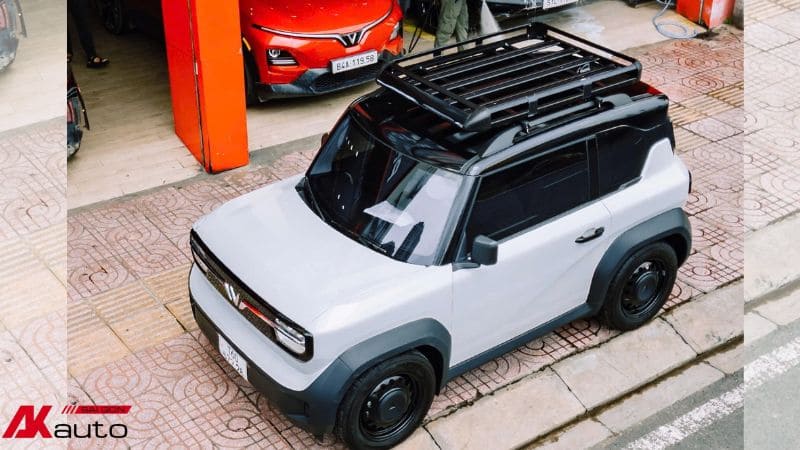 Mẫu độ baga mui cho Vinfast VF3