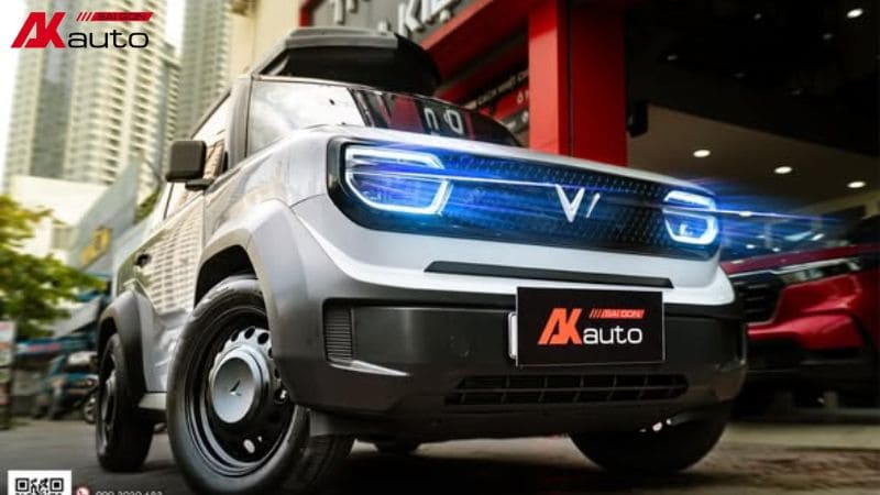 Nâng cấp đèn led 2 chế độ cho VF3