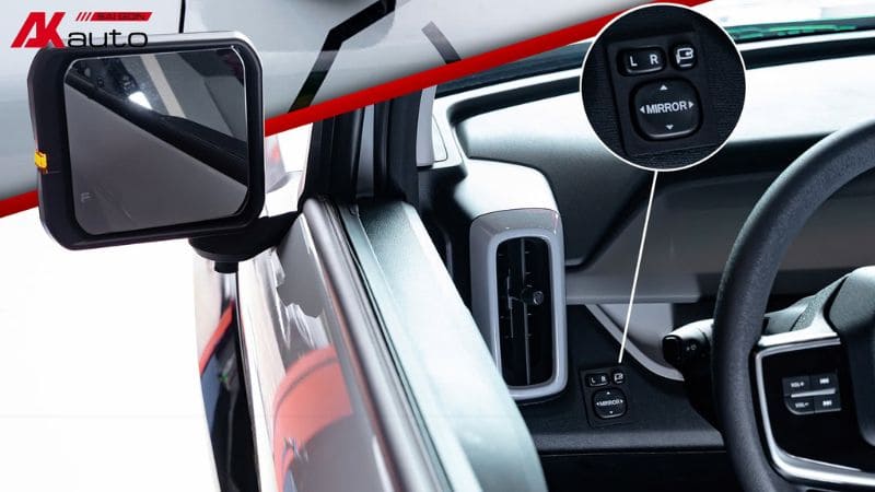 VF3 độ gương gập điện