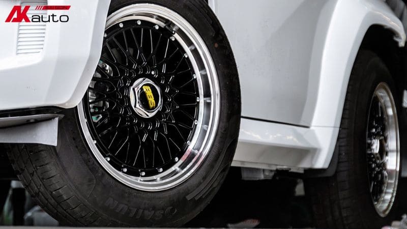 Mẫu độ VF3 bộ mâm xe thể thao chất chơi