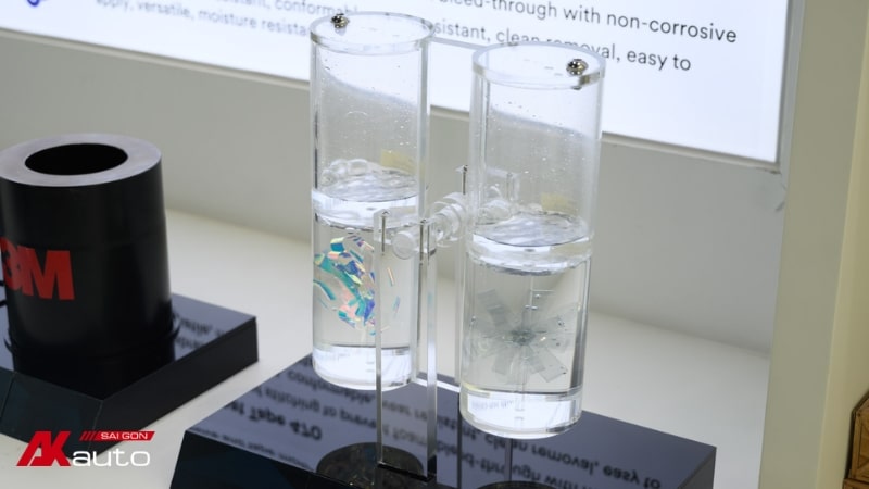 Máy kiểm tra phim cách nhiệt 3M Crystalline chuyển màu khi gặp nước