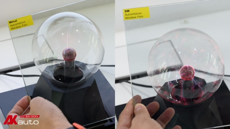 Máy test chất liệu phim cách nhiệt bằng tia plasma