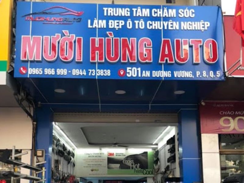 Mười Hùng Auto – Đại lý phim cách nhiệt Ntech tại Quận 5