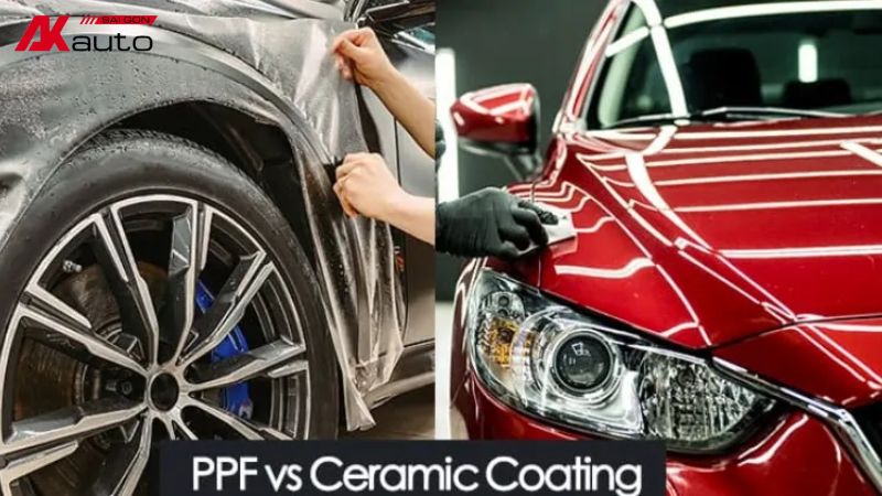 Kinh nghiệm khi dán PPF và phủ Ceramic xe hơi