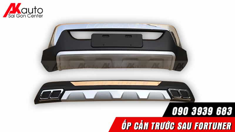 op-can-truoc-sau-xe-fortuner-hcm-1 phụ kiện ốp cản trước sau xe fortuner