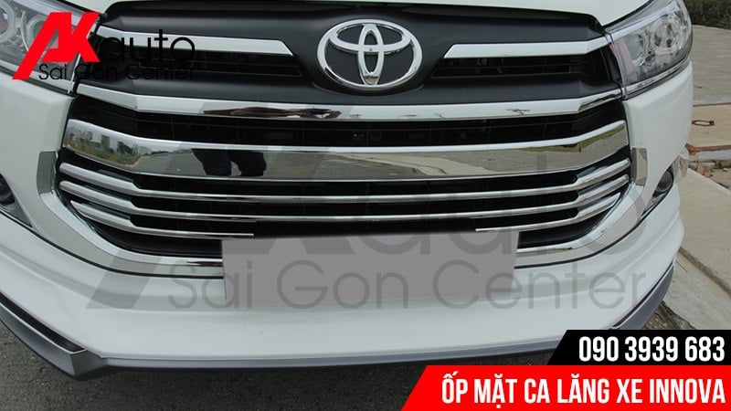 cách ốp mặt galang xe innova