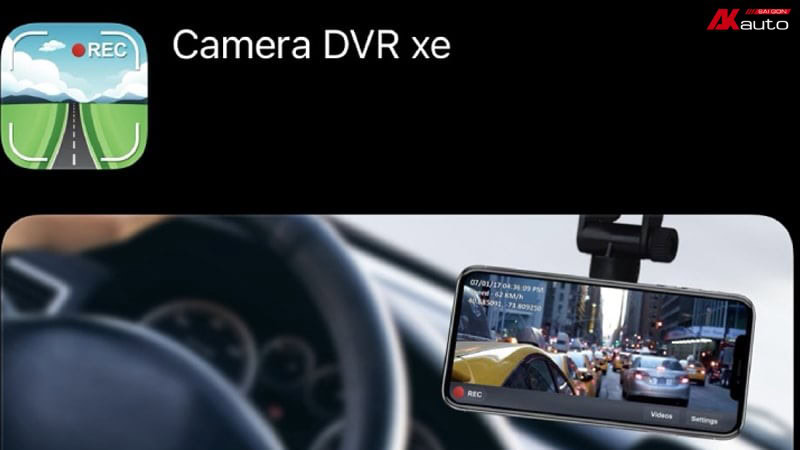 Phần mềm camera hành trình Camera DVR xe