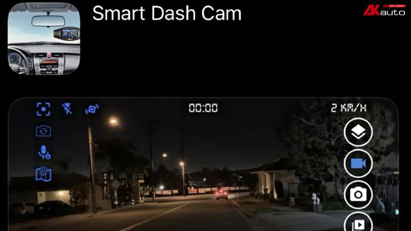 Phần mềm camera hành trình Smart Dash Cam