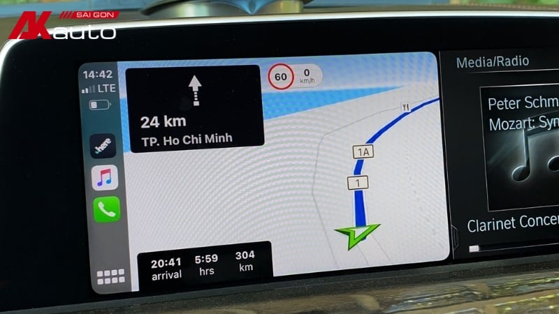 Phần mềm Here WeGo giúp cảnh báo giao thông, cảnh báo tốc độ với giao diện trực quan