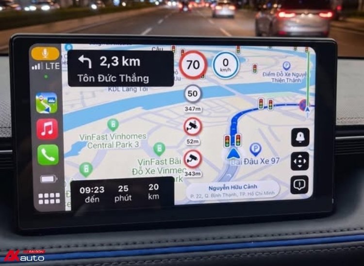 Phần mềm cảnh báo tốc độ Vietmap Live
