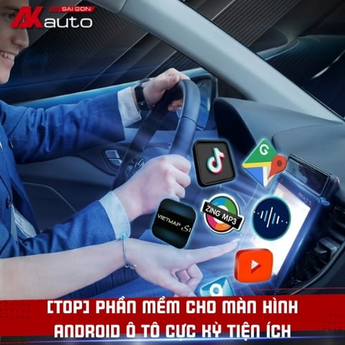 Phần mềm cho màn hình android ô tô trở nên hữu ích hơn
