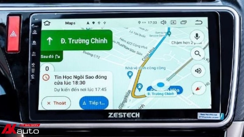 Bản đồ chỉ đường quốc dân Google Maps
