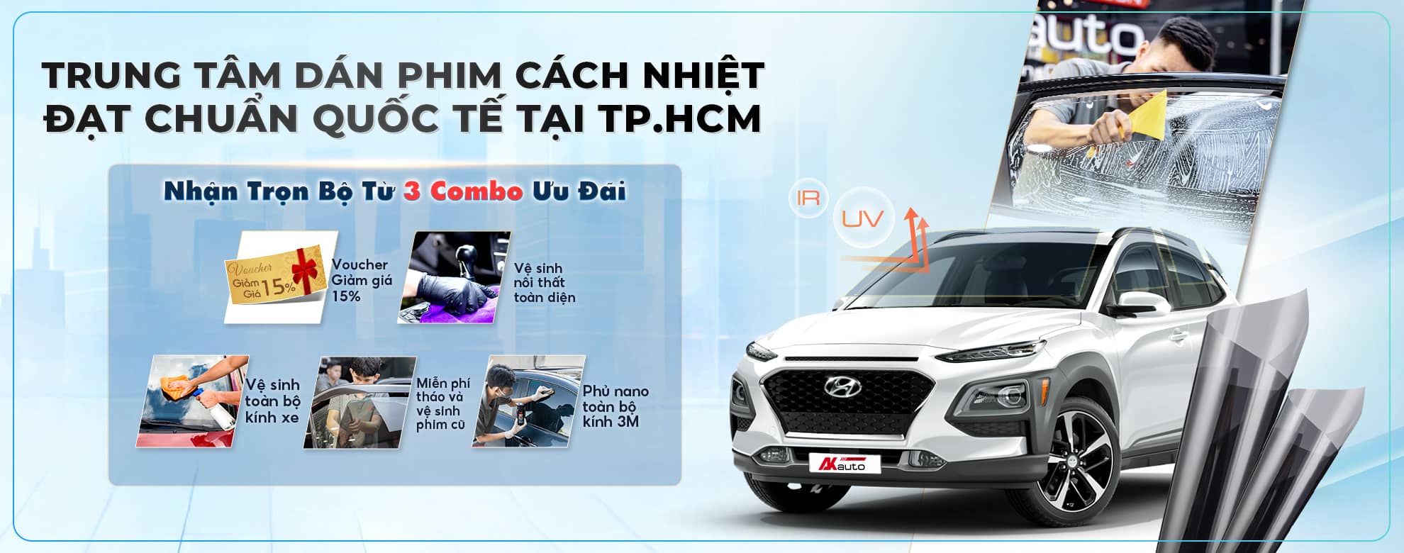 AKauto - Đại lý phim cách nhiệt ô tô xuất sắc