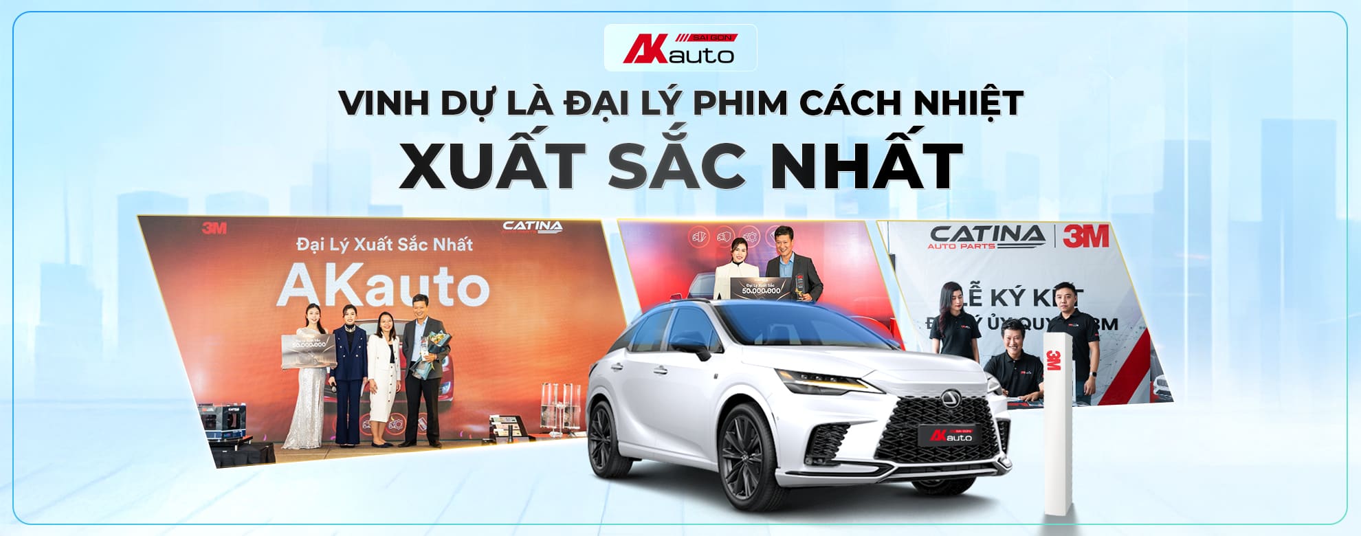 AKauto - Đại lý phim cách nhiệt ô tô xuất sắc