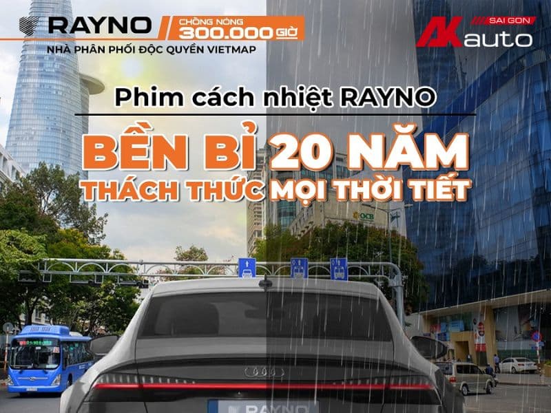 Phim cách nhiệt RAYNO có tốt không? Có nên dán RAYNO cho xe không? 1 Phim cách nhiệt RAYNO xe hơi là gì?
