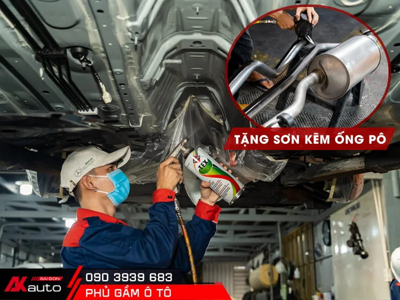 sơn ống pô uy tín hcm