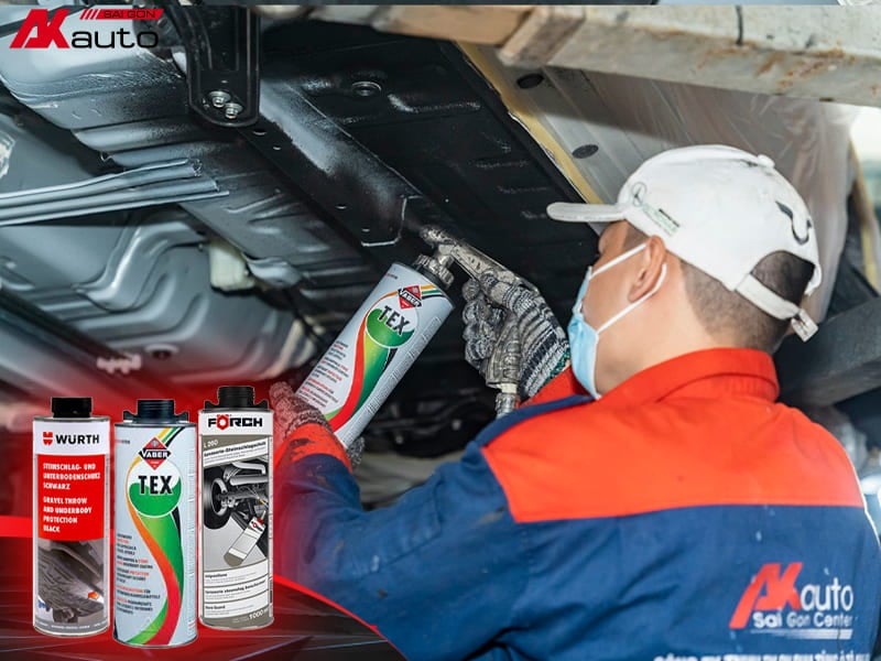 Phủ gầm ô tô uy tín tại AKauto