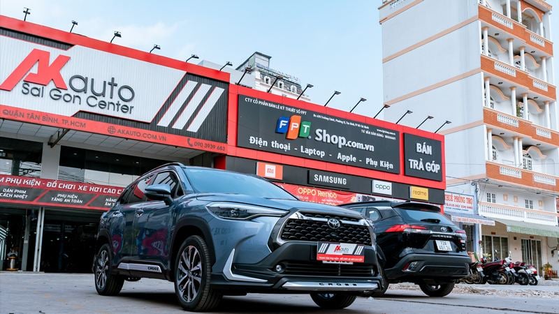 phu-kien-toyota-cross-dai-ly-phu-kien-akauto akauto lắp đặt phụ kiện toyota cross hcm