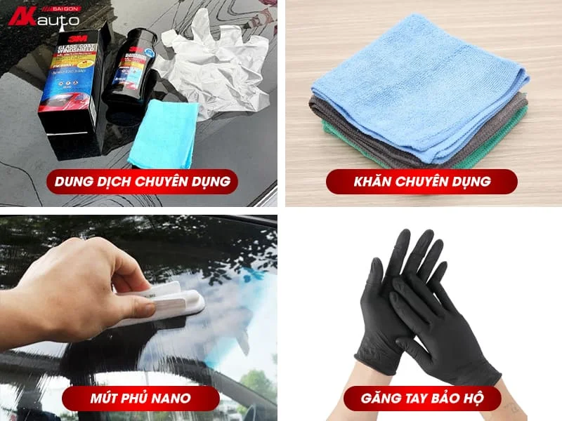Hướng dẫn cách phủ nano kính tại nhà đơn giản, hiệu quả 2 Phủ nano kính ô tô tại nhà