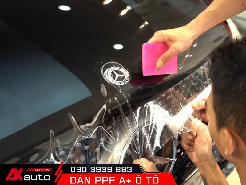 PPF A+ cho nắp capo xe Mercedes GLC