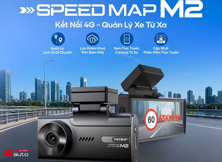 So sánh camera hành trình Vietmap Speedmap M2 và Speedmap M1 về khả năng kết nối
