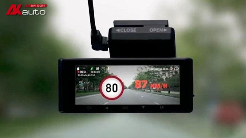 Camera hành trình Vietmap có cảnh báo tốc độ