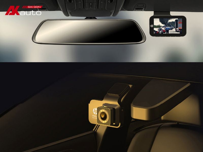 So sánh camera hành trình Vietmap và HP khả năng ghi hình