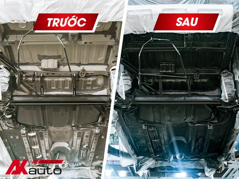 Tác dụng của sơn phủ gầm trước và sau