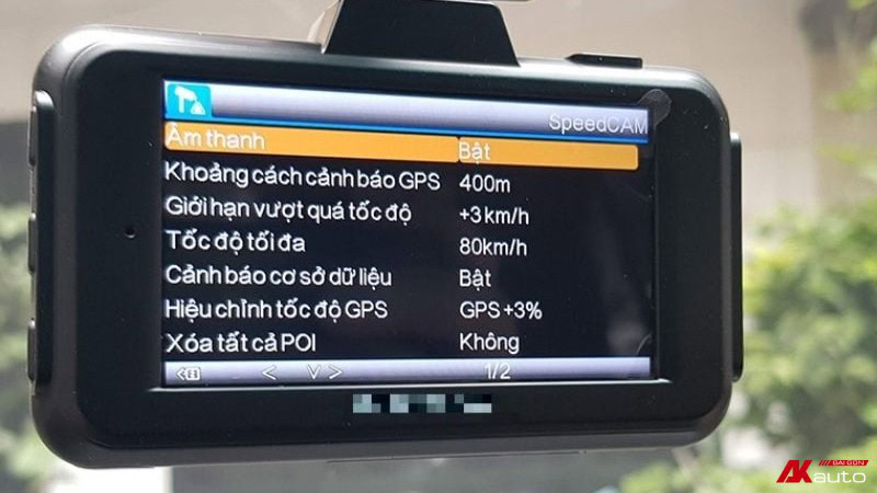 Sửa camera hành trình bị lỗi thời gian