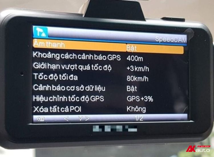 Sửa camera hành trình bị lỗi thời gian