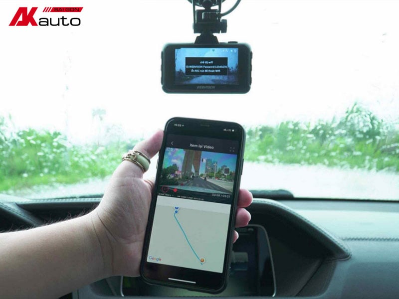 Cách kết nối camera ô tô với điện thoại